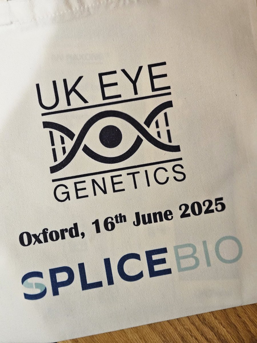 UK Eye Genetics Group (@ukeyegenetics) on Twitter photo Enjoying a stimulating day of updates in #ophthalmicgenetics the UK Eye Genetics Group annual conference <a href="/StAnnesCollege/">St Anne's College</a>, Oxford!
A huge thank you to our platinum sponsor <a href="/SpliceBioHQ/">SpliceBio</a> and our bronze sponsor <a href="/Metrovision/">Metrovision</a>
for their amazing support!
#ophthalmology #genetics Enjoying a stimulating day of updates in #ophthalmicgenetics the UK Eye Genetics Group annual conference <a href="/StAnnesCollege/">St Anne's College</a>, Oxford!
A huge thank you to our platinum sponsor <a href="/SpliceBioHQ/">SpliceBio</a> and our bronze sponsor <a href="/Metrovision/">Metrovision</a>
for their amazing support!
#ophthalmology #genetics