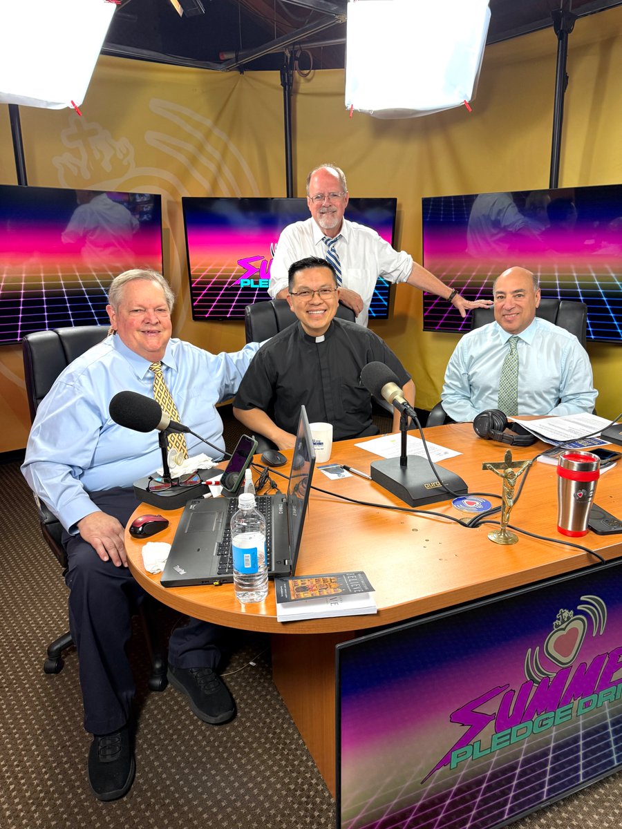 LACatholicMedia's tweet photo. Wow! What a week. Thank you to those who donated, prayed for us and tuned in during our Summer Pledge Drive. Your support is crucial to keep us on the air! https://t.co/adaNMgGPI8
