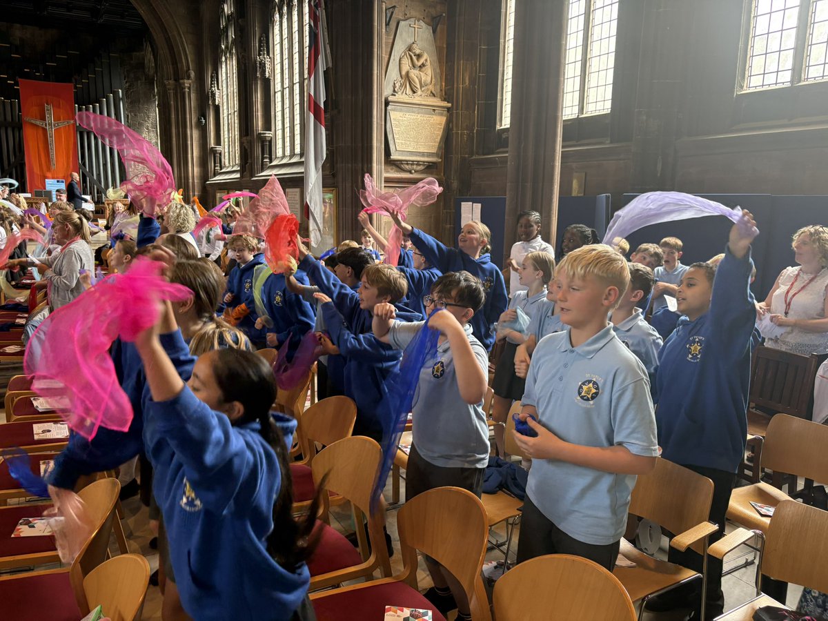 Well I think we enjoyed that! A service full of joy and thankfulness! Thank you <a href="/DioManchester/">Diocese of Manchester</a>