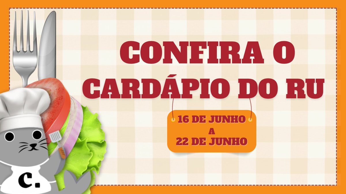 campusitofacunb's tweet image. E aí, Campusiters! 👋
 O cardápio da semana já está prontinho pra vocês.
 Vem conferir! 🍽️

#UnB #CardápioDaSemana