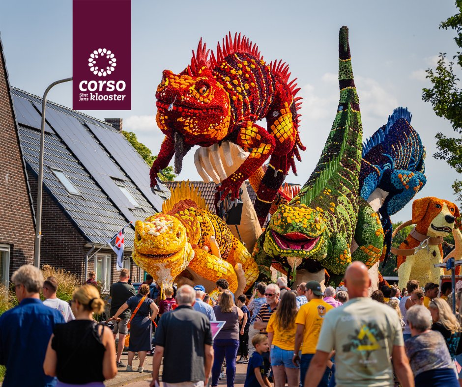 CORSO-PROGRAMMA VAN 2025🌸

🤩Vrijdag 15 augustus: middagcorso (14.00 – ±16.00 uur)
🌙Vrijdag 15 augustus: avondcorso (20.30 – ±23.00 uur)
🌞Zaterdag 16 augustus: corsofestival (12.00 – 17.00 uur)

Boek hier jouw ticket(s): 
corsosintjansklooster.nl