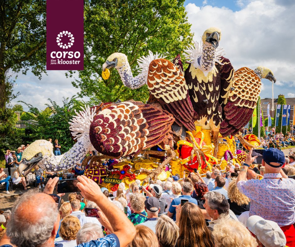 corsoklooster's tweet photo. CORSO-PROGRAMMA VAN 2025🌸

🤩Vrijdag 15 augustus: middagcorso (14.00 – ±16.00 uur)
🌙Vrijdag 15 augustus: avondcorso (20.30 – ±23.00 uur)
🌞Zaterdag 16 augustus: corsofestival (12.00 – 17.00 uur)

Boek hier jouw ticket(s): 
https://t.co/X8ptmm1DUw https://t.co/fVT0Uq20SF