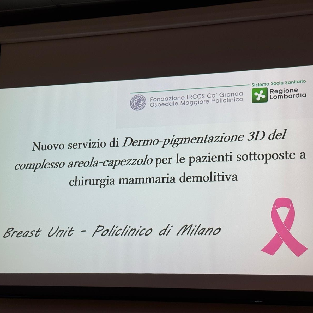 policlinicoMI's tweet photo. #TUMOREALSENO Le pazienti della #BreastUnit di #PoliclinicoMi hanno a disposizione uno strumento di ultima generazione per la #dermopigmentazione delle areole, in un ambiente sicuro, sotto la supervisione di personale altamente specializzato.
▶ https://t.co/r6QkgN866M https://t.co/jQJ3zulZDp