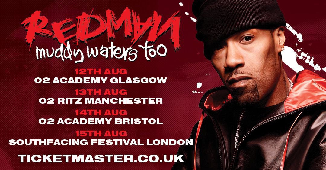 🇬🇧 UK <a href="/therealredman/">Redman</a> is heading over the pond this August 🎟️ on sale Friday