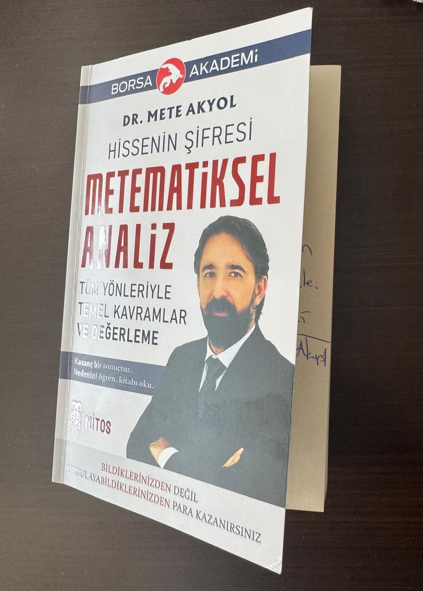 Mete hocam birçok konuya detaylıca değinmiş. Başucu kitaplarıma ekledim. Emeğine sağlık…

#metematikselanaliz
