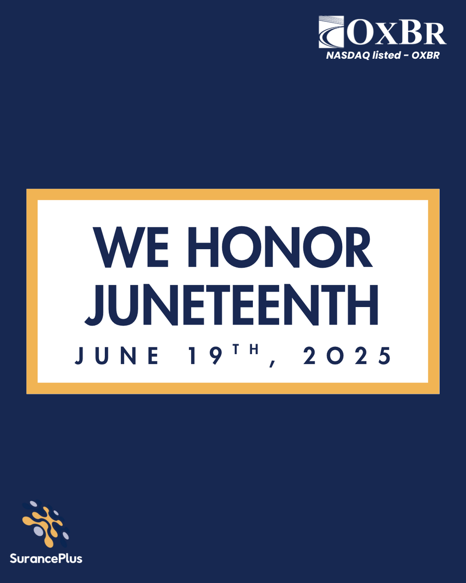 Oxbridge Re tweet media