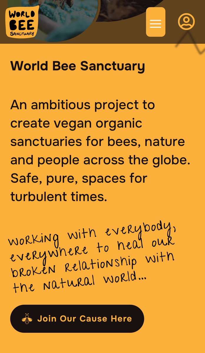 Early!
Speaking of which…
If you like and value the content I put up here go check out our new ambition here - World Bee Sanctuary!
Link to our new website in bio - become an Early Patron or an Early sign up for our newsletter/mailing list.
See what I did there!
Smooth!
#bees