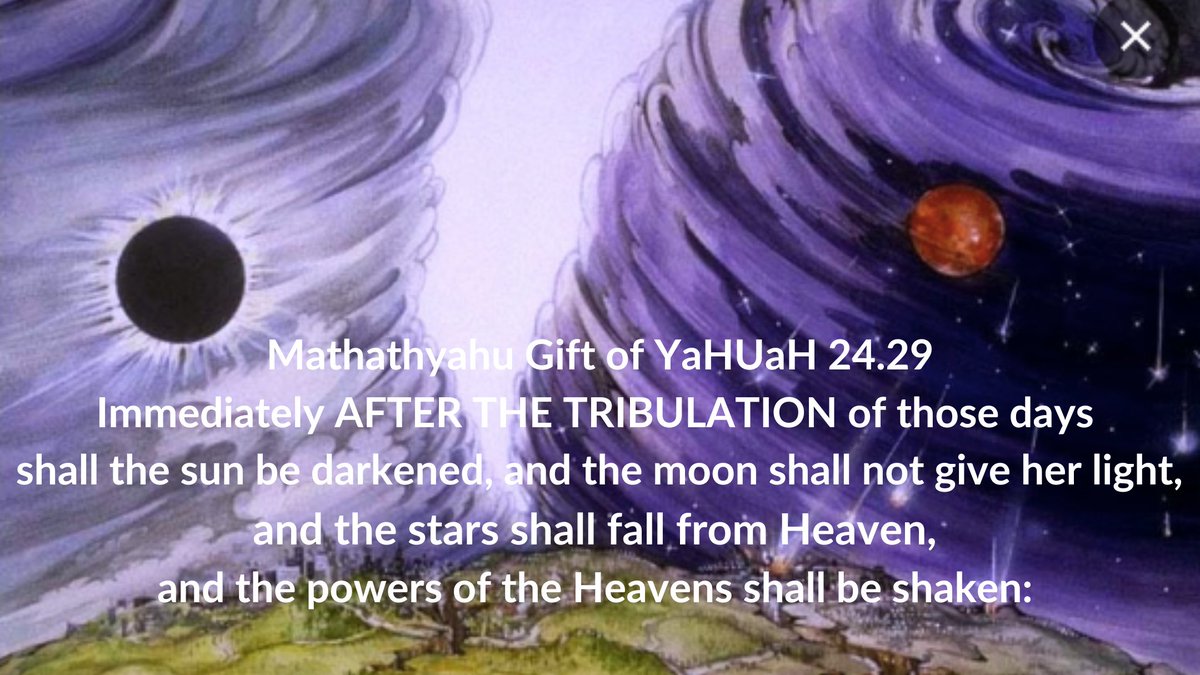 ThundersSeven's tweet photo. @KnightsTempOrg Everything remains in the #Divine #Order of #YaHUaH of hosts As it is written, YaHUaH will #save all the #righteous ones into His Barn a safe place upon the Earth until the Last 7th Trumpet Blast &amp; the triumphant re-appearance of the Son of Adam
Woe to them CUT OFF #InThatDay https://t.co/w8oKCWIFtn
