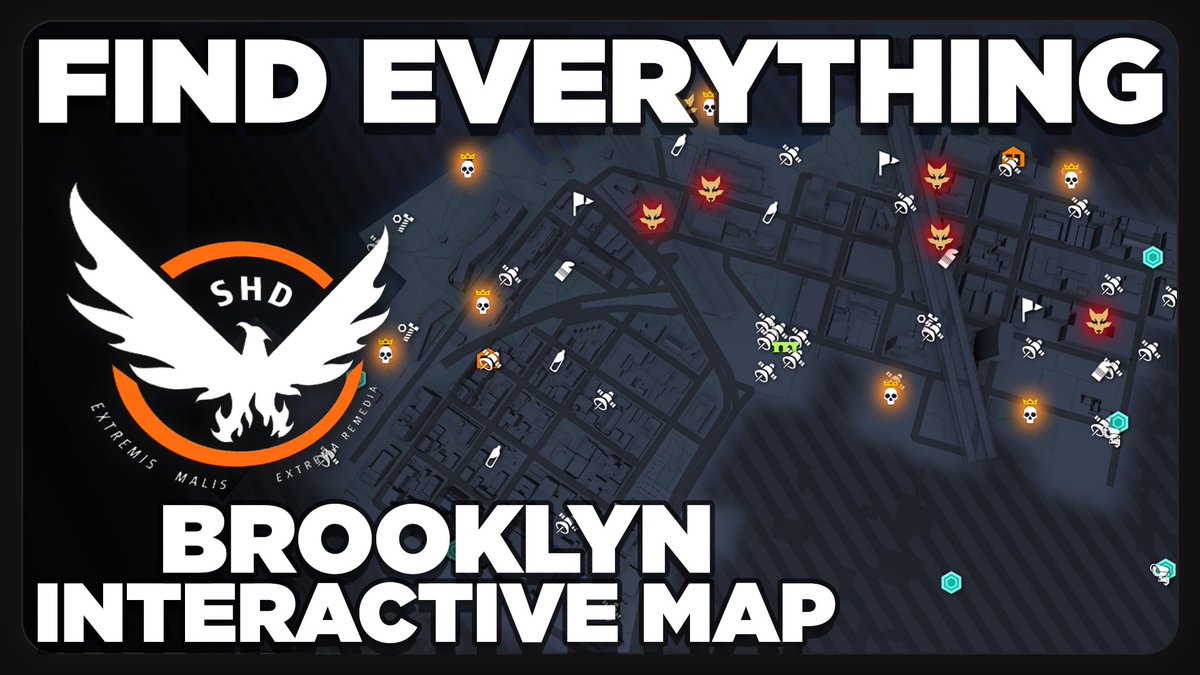 ⭕Brooklyn Interactive Map⭕

IT'S HERE!!! The interactive map for Brooklyn Has been made. 

⭐ALL Collectables
⭐ALL Named Elite Spawns
⭐ALL Resource Locations &amp; Much More

Lets go over what this Map can do for you,
youtu.be/4CcKaF7u0D4

#TheDivision2 <a href="/TheDivisionGame/">Tom Clancy's The Division</a>