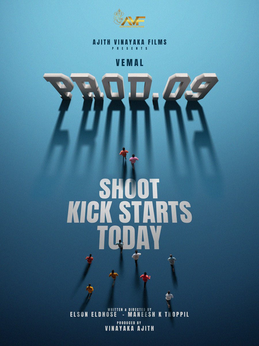 தமிழ் வீதி (@tamilveedhi) on Twitter photo Ajith Vinayaka Films Production No: 9 Shoot kick starts from Today. Let the Journey begins..
#VemalNext 💒🥁
<a href="/ActorVemal/">Actor Vemal</a> #SarathkumarS <a href="/ranjith_K369/">Ranjith Karunakaran</a> <a href="/ganesh_madan/">madan ganesh</a> <a href="/jsp2086/">JijuSunny</a> <a href="/KalathiRamkumar/">Ramkumar Kalathi</a> <a href="/teamaimpr/">Team AIM</a> Ajith Vinayaka Films Production No: 9 Shoot kick starts from Today. Let the Journey begins..
#VemalNext 💒🥁
<a href="/ActorVemal/">Actor Vemal</a> #SarathkumarS <a href="/ranjith_K369/">Ranjith Karunakaran</a> <a href="/ganesh_madan/">madan ganesh</a> <a href="/jsp2086/">JijuSunny</a> <a href="/KalathiRamkumar/">Ramkumar Kalathi</a> <a href="/teamaimpr/">Team AIM</a>