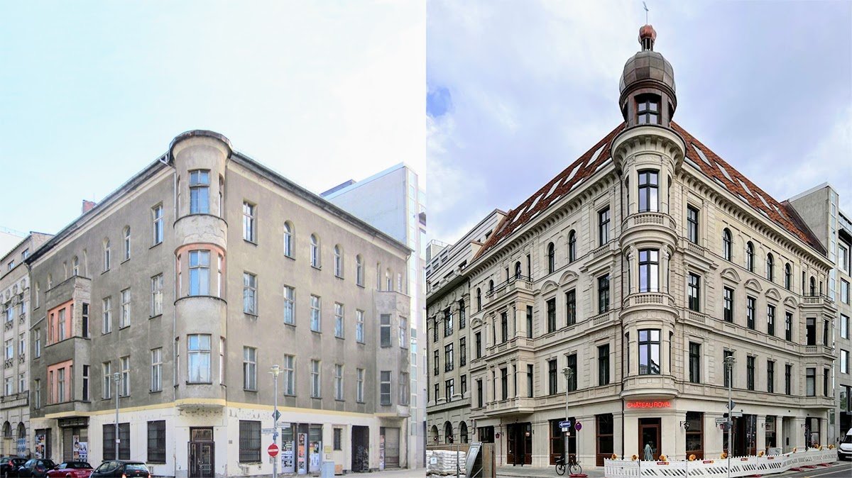 Samuel Hughes (@scp_hughes) on Twitter photo In the twentieth century, many German buildings had their stucco facades stripped off ('Entstuckung'). Today, they are gradually being restored. This project won the annual 're-stuccoing' prize of the charity <a href="/StadtbildD/">StadtbildDeutschland</a> in 2024. In the twentieth century, many German buildings had their stucco facades stripped off ('Entstuckung'). Today, they are gradually being restored. This project won the annual 're-stuccoing' prize of the charity <a href="/StadtbildD/">StadtbildDeutschland</a> in 2024.