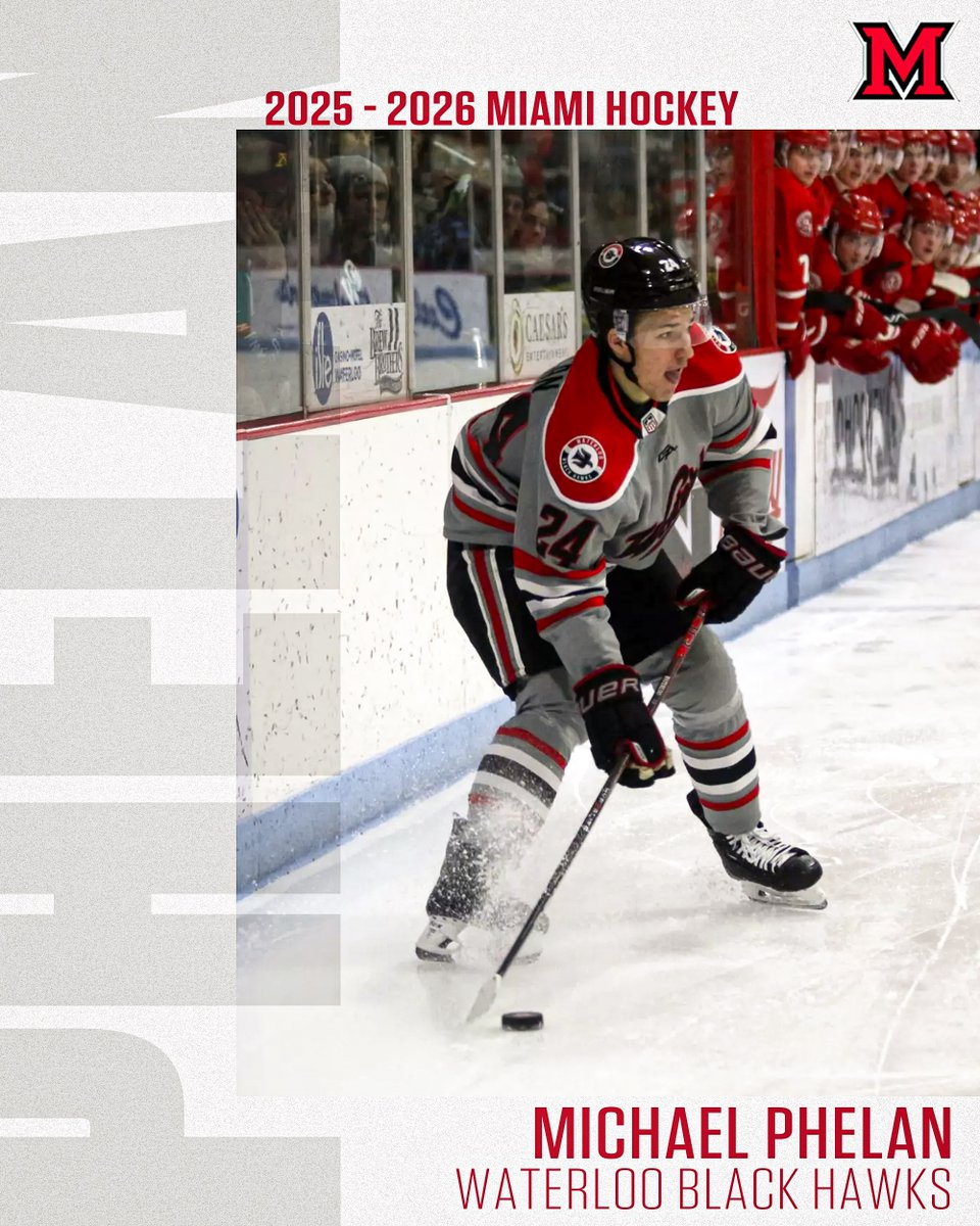 Welcome to Miami, Michael!

🔗 RELEASE: miamiredhawks.com/news/2025/6/16…
 
 #RiseUpRedHawks