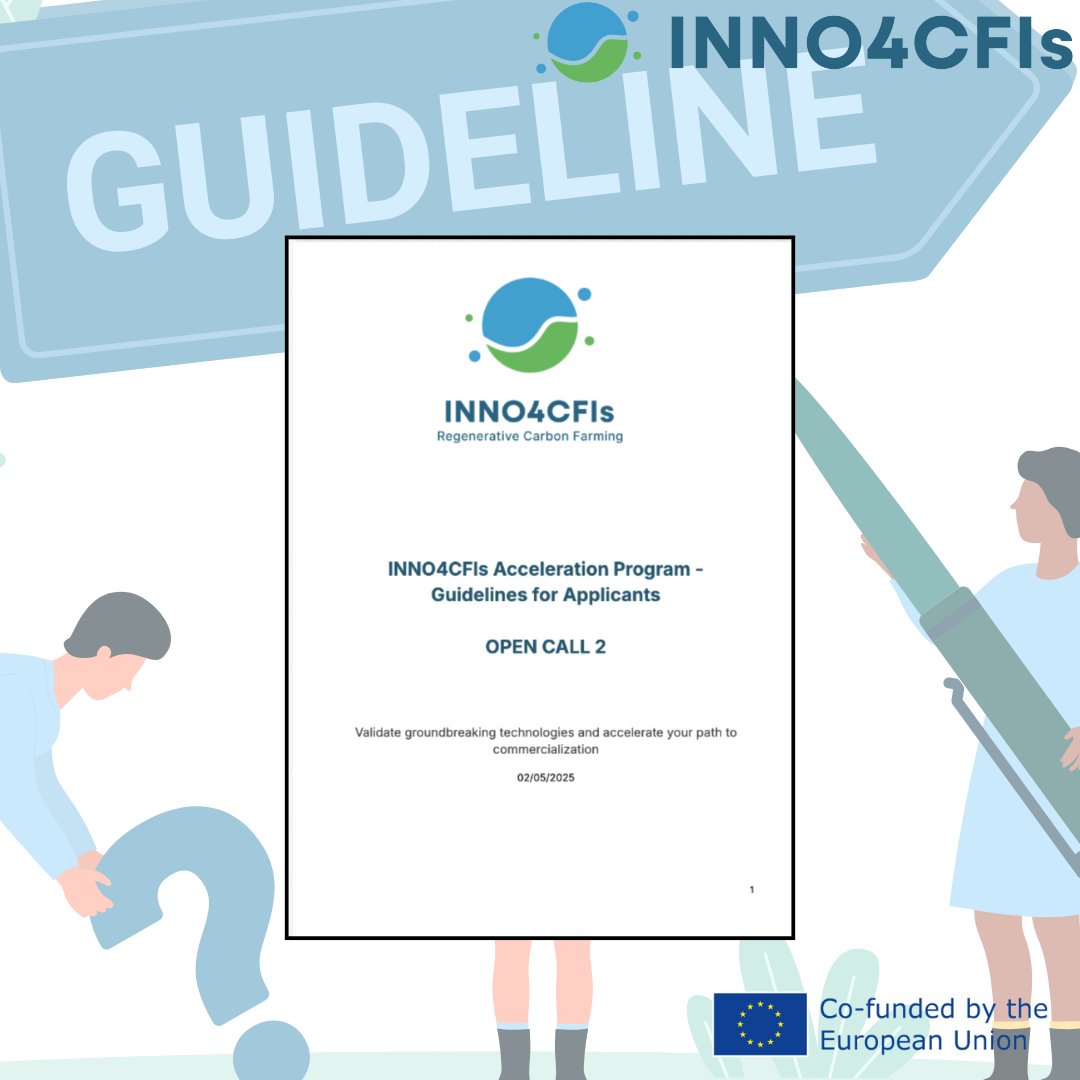 🚀 Applying to #INNO4CFIs Open Call 2?
🧭 Flip through our Applicant Guidelines before you do! It’s your map to eligibility, funding &amp; what we’re really looking for.
📘 Check it out here: inno4cfis.eu/3d-flip-book/g…
#OpenCall2 #Startups #EUfunding #Innovation #I3instrument