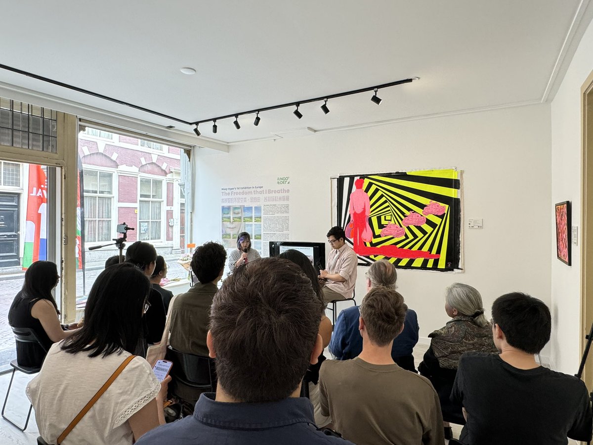 NGO DEI 我地 🟩 (@ngodeiorg) on Twitter photo 🌿Thanks so much to everyone who joined us last Saturday for the opening — it was a lovely start to the exhibition!
We’re happy to share that the <a href="/MissyHyperHK/">Missy Hyper👑茜利妹</a> exhibition has been extended until Sunday, 22 June.
Westeinde 25, #denhaag
#ngodei #GalleryInTheHague #missyhyper 🌿Thanks so much to everyone who joined us last Saturday for the opening — it was a lovely start to the exhibition!
We’re happy to share that the <a href="/MissyHyperHK/">Missy Hyper👑茜利妹</a> exhibition has been extended until Sunday, 22 June.
Westeinde 25, #denhaag
#ngodei #GalleryInTheHague #missyhyper