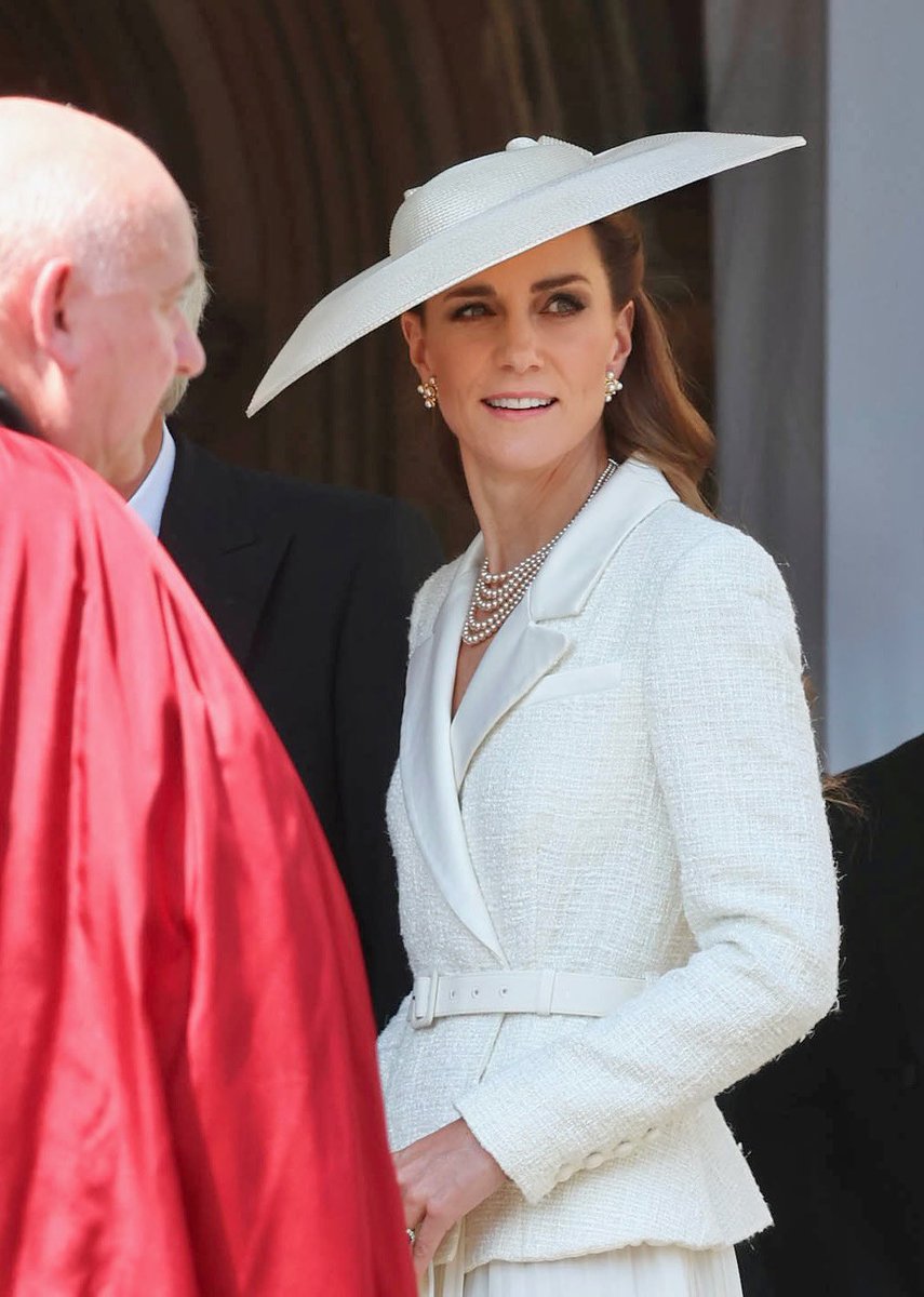 HRH The Princess of Wales today 🤩🤍