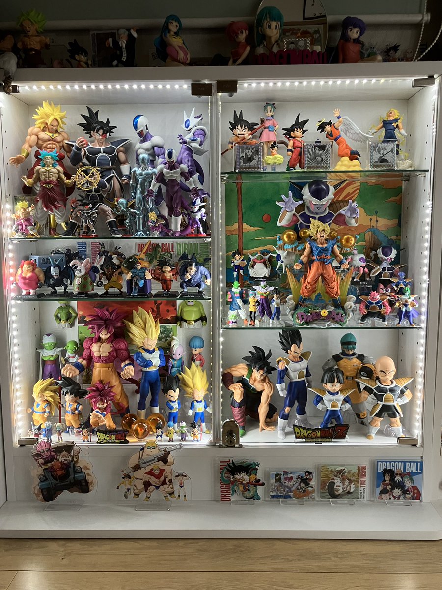 ナメック星ディスプレイにイン‼️

やはりジオラマフィギュア最高🤩

フリーザ様も悟空もセンター外せないのでダブルセンターです😂