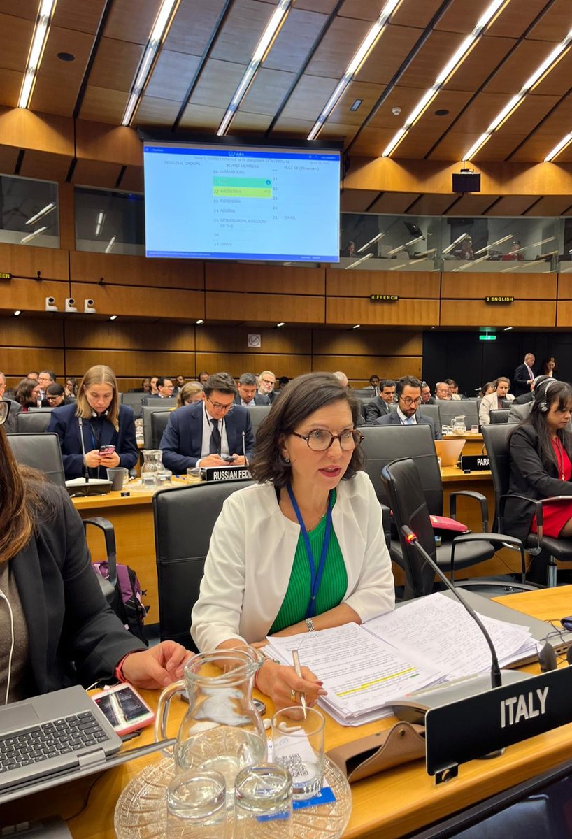 Italy UN Vienna (@italyun_vienna) on Twitter photo Special <a href="/iaeaorg/">IAEA - International Atomic Energy Agency ⚛️</a> Board of Governors meeting held today on the latest developments in #Iran Special <a href="/iaeaorg/">IAEA - International Atomic Energy Agency ⚛️</a> Board of Governors meeting held today on the latest developments in #Iran