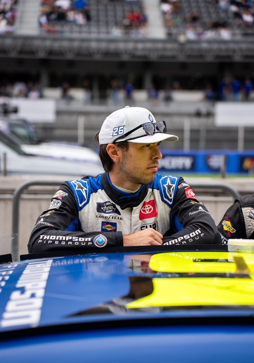 SamHuntRacing's tweet photo. Hard fight and great effort by @deanthompsonr at his second ever NXS road course to bring the No. 26 home in the top-15 🥊 

#LetsHunt | #TeamToyota https://t.co/eVcOYoID4p