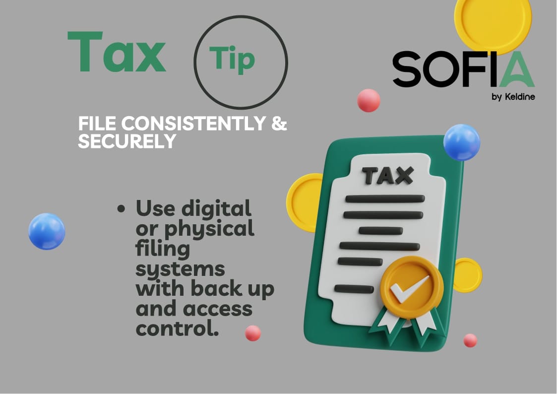 Sofiaplatforms's tweet photo. Want to make tax time smoother and more secure? 

By  utilizing well-organized digital or physical systems with backups and  access control, you can streamline your process and safeguard your data.

Connect with us by clicking: https://t.co/cNLPdPudid https://t.co/IGm4JxI4yn