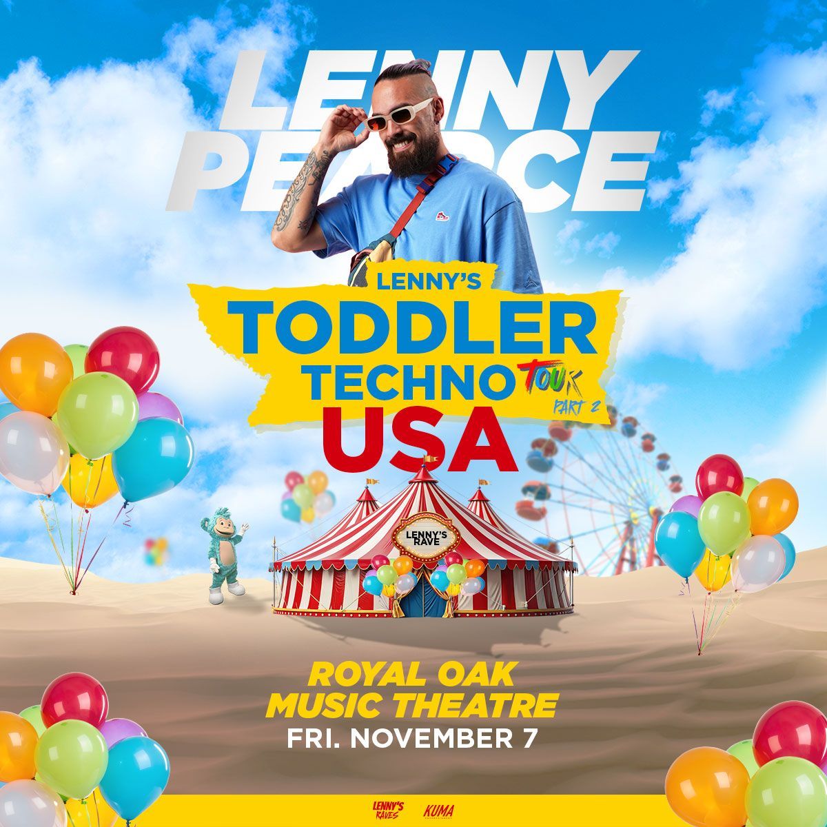 🎪 NEW SHOW 🎪

Lenny Pearce | 🗓 Fri. Nov 7

Venue Presale starts Wed.
Code: FATHER | 🎫: buff.ly/lTNH2dn