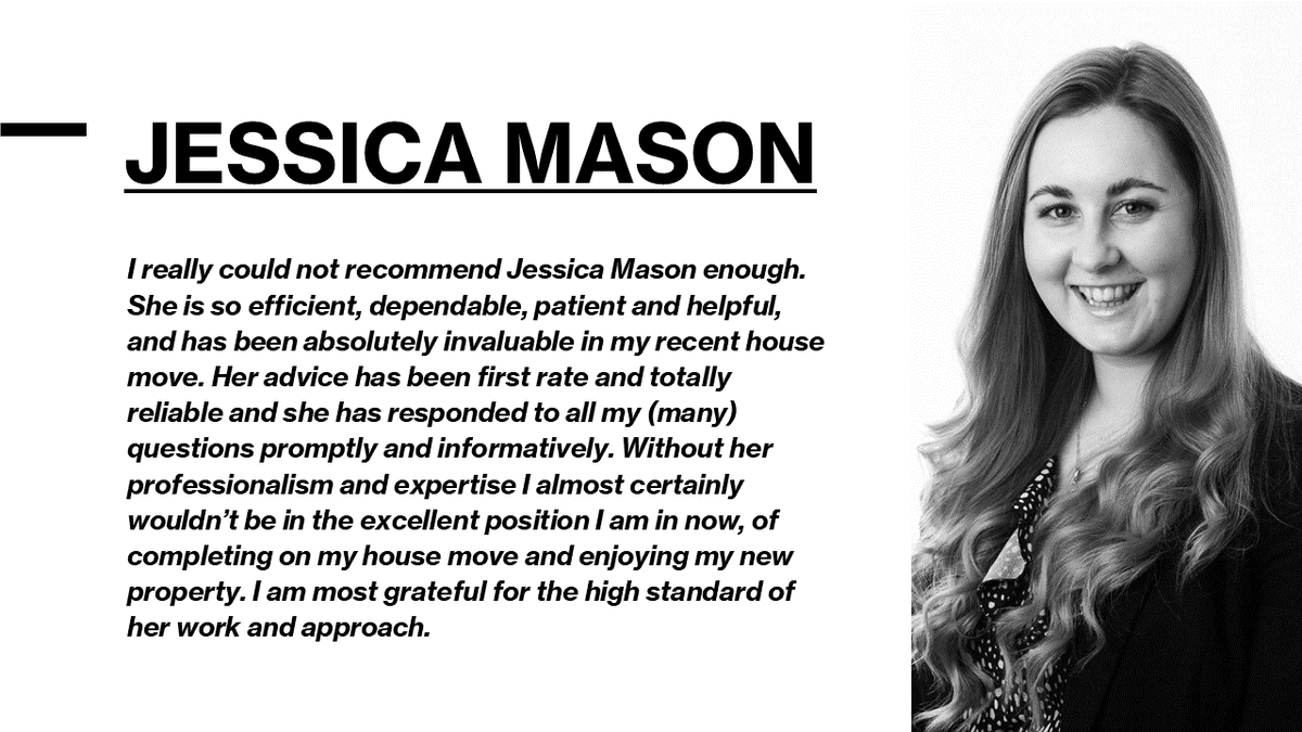 MalcolmFoyandCo's tweet photo. A fantastic review for our Jessica Mason, Head of Residential Conveyancing. Well done Jess 👏👏👏 https://t.co/oM2DRx9VFY