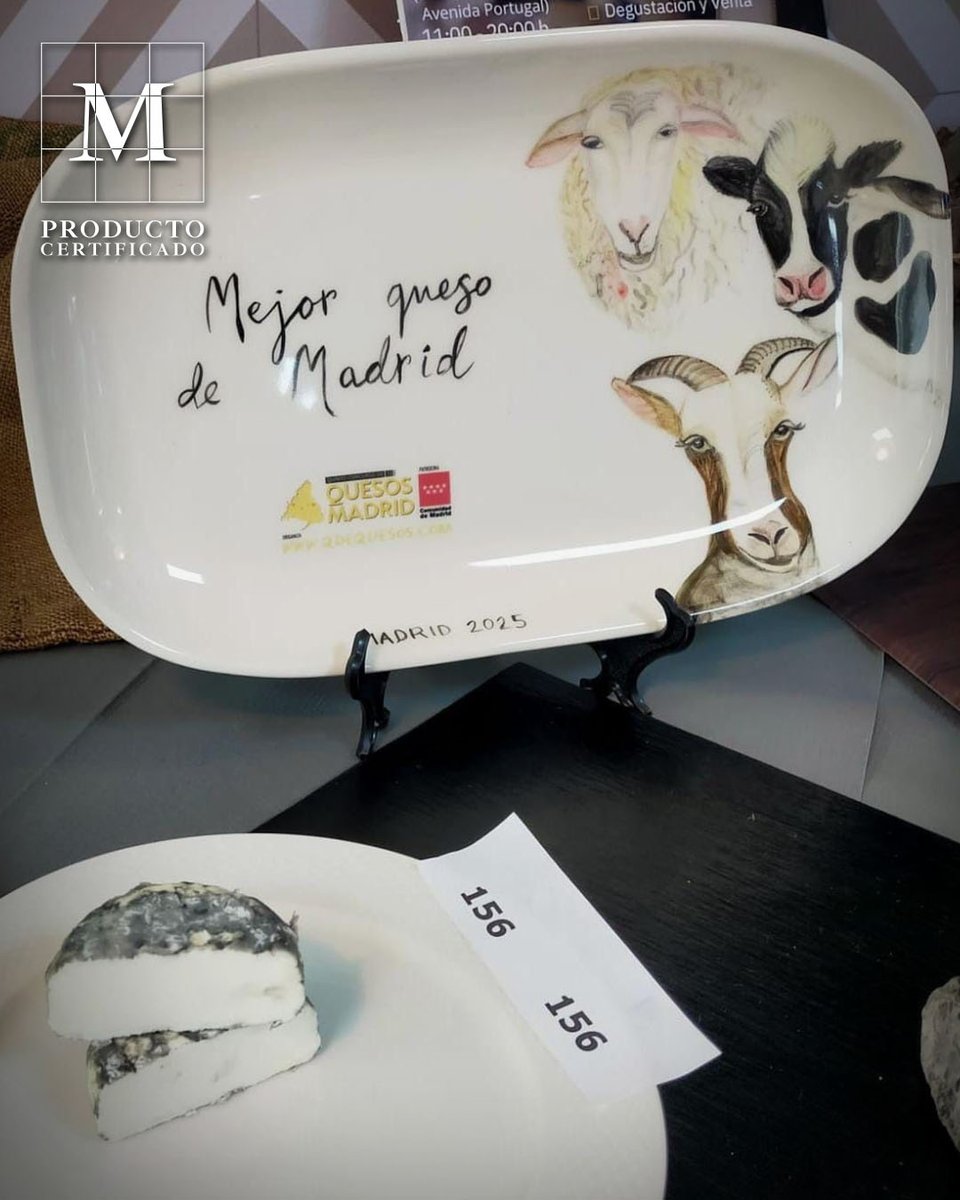 🏆✨ ¡Enhorabuena a todos los ganadores del V Concurso "Los Mejores Quesos de Madrid" 2025 organizado por QdeQuesos! 🧀👑

El concurso se celebró el 12 de junio en la Escuela de Hostelería Simone Ortega de Móstoles con 12 queserías y más de 50 quesos participantes. La entrega de