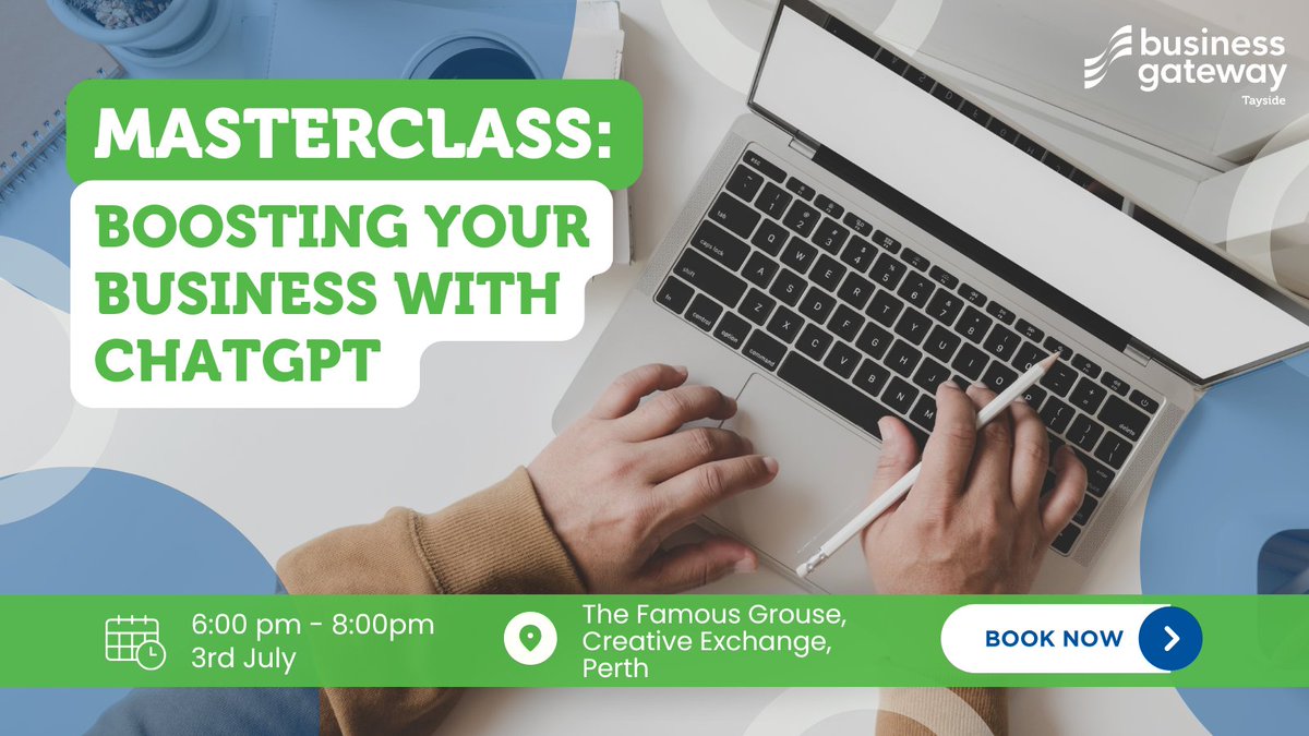 Learn how to write prompts that get results and discover how AI can help with sales, marketing, HR &amp; more!

Book your place here 🔗 ow.ly/IoEq50W9VfQ