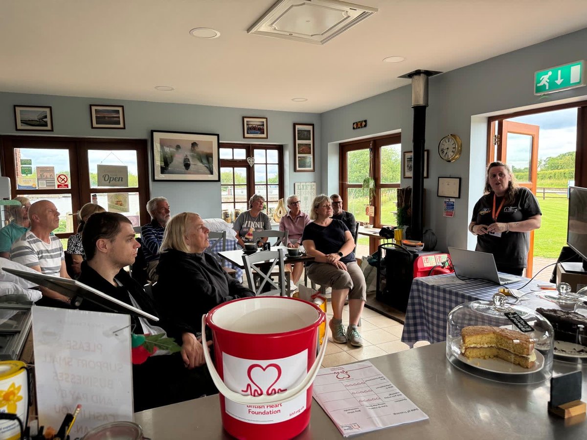 On the 6th we had the privilege of holding a free CPR session at Over Water Marina, providided by  <a href="/British/">British</a> Heart Foundation, RevivR.
 Led by Zoe, the session ran smoothly and we now have a whole new group of people aware and well knowledged about CPR!

<a href="/Overwater/">Overwater</a> Marina, Audlem