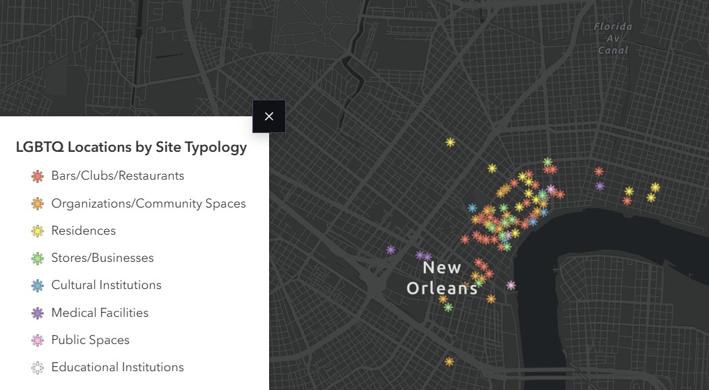 ArchPresStudio's tweet photo. We highlight the thesis project of our newest staff member, Sarah Quinn. Her graduate thesis at the HP program at Tulane University, named Mapping Underrepresentation: Recording &amp; Interpreting Historic LGBTQIA+ sites focused on historic LGBTQ+ sites in New Orleans, Louisiana. https://t.co/VxTdXixJno