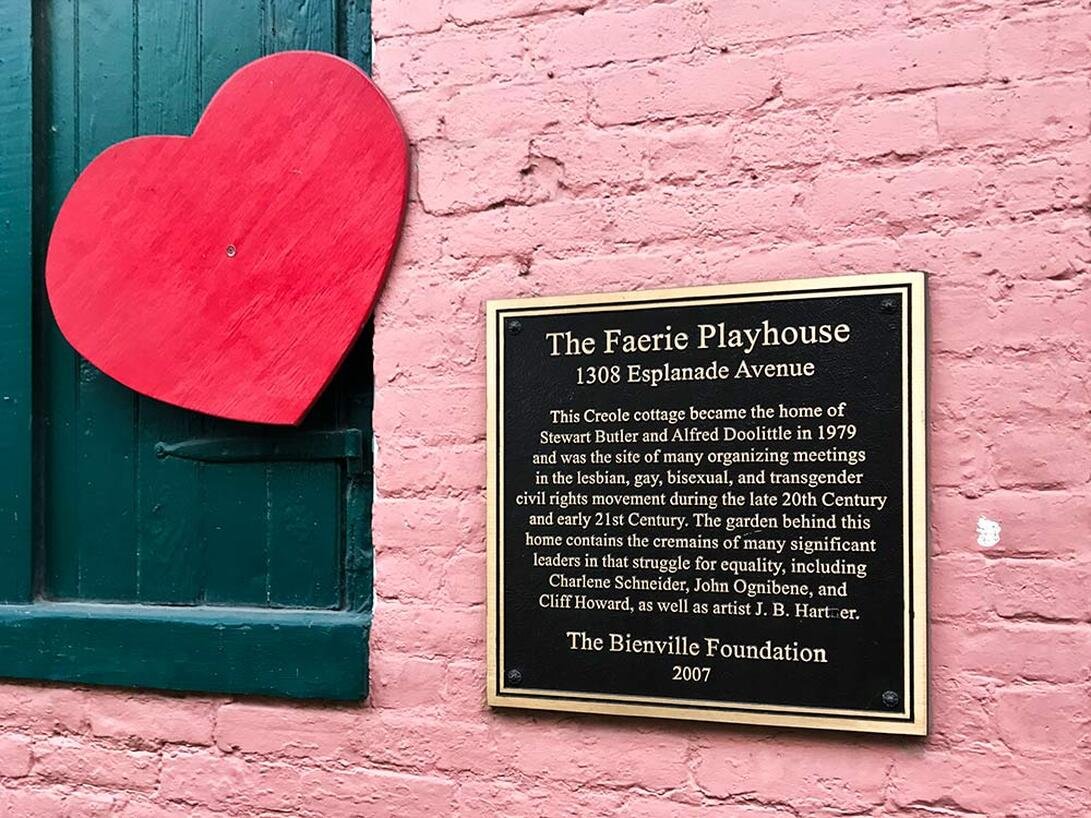 ArchPresStudio's tweet photo. We highlight the thesis project of our newest staff member, Sarah Quinn. Her graduate thesis at the HP program at Tulane University, named Mapping Underrepresentation: Recording &amp; Interpreting Historic LGBTQIA+ sites focused on historic LGBTQ+ sites in New Orleans, Louisiana. https://t.co/VxTdXixJno