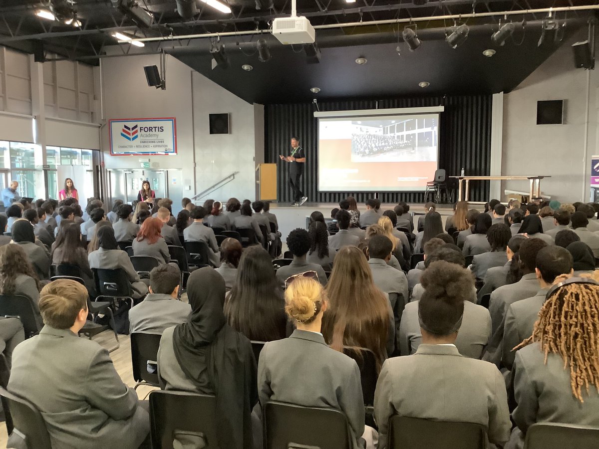 Thanks for having me 
<a href="/academy_fortis/">Fortis Academy</a> 
 Birmingham. 

260 Yr9 students - Gambling Harm Awareness 

Thank you to the students and staff for being respectful and engaged throughout. Makes my job much easier 😊. 

Enjoyed visiting your school. 

<a href="/epicpgc/">EPIC Global Solutions</a>