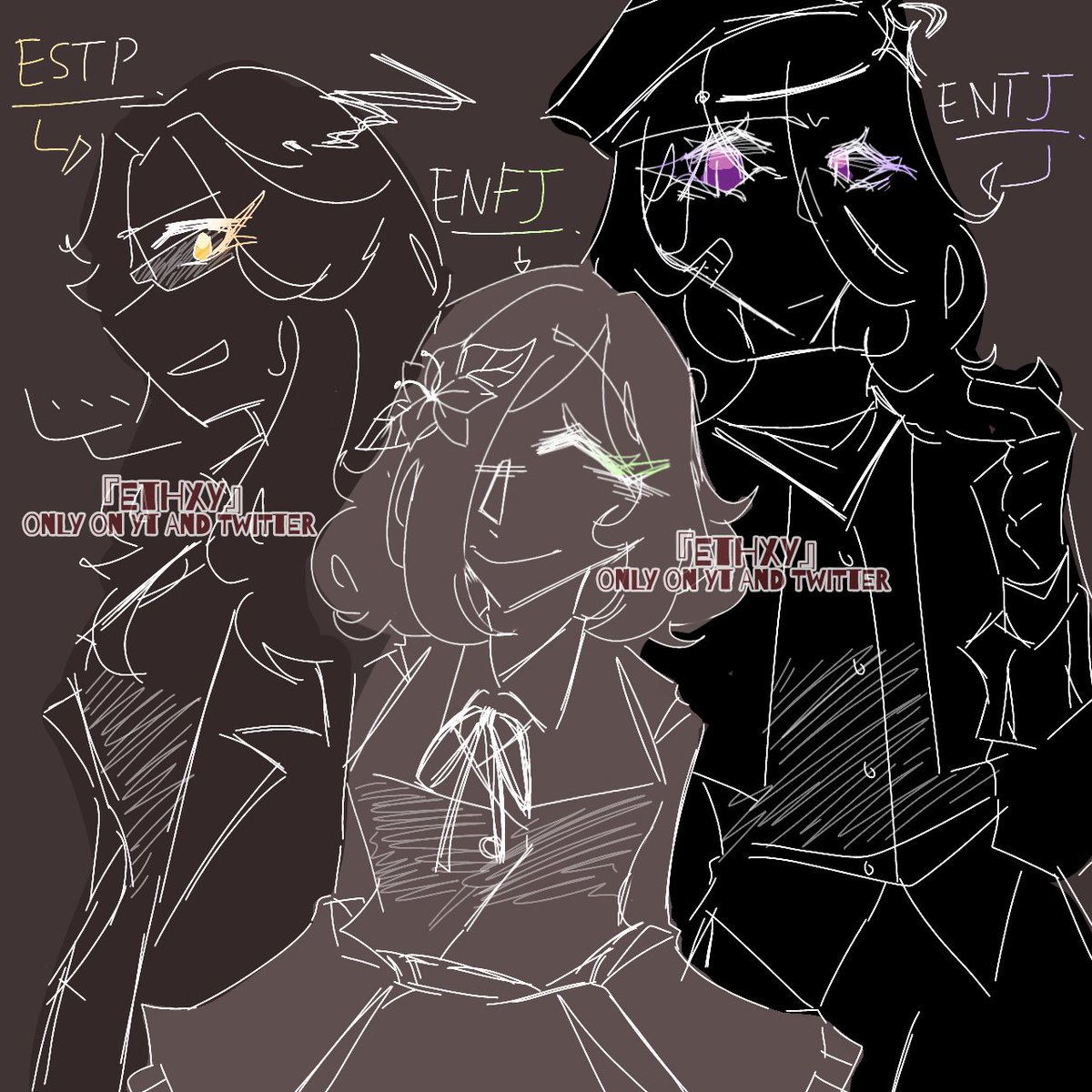 Ethereal_VN's tweet image. "cheese!"
DRAWING TAN AND ORANGE CUZ THEY'RE SO BESTIE OMG—..and some other art dump (slide 3-4 is a mini comic)
I'm ENFJ,ESTP and ENTJ person at the same time!woohoo!
· — Hastag Zones — ·
#Rodamrix #rodamrixfanart #rodamrixhumans #MBTI #CountryHumans #digitalart