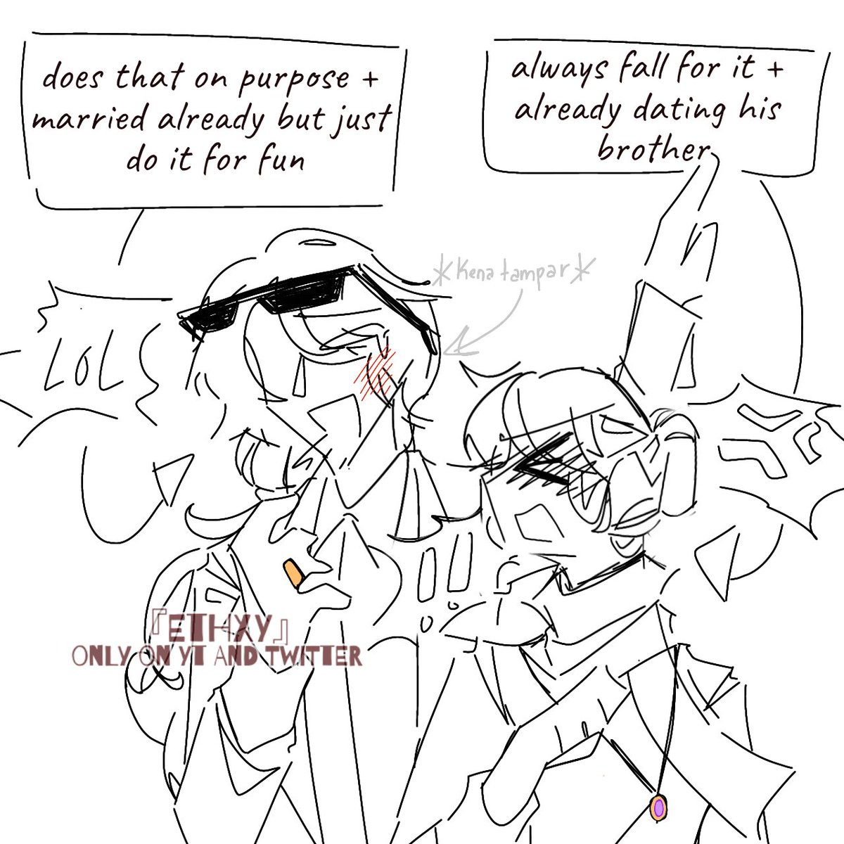 Ethereal_VN's tweet image. "cheese!"
DRAWING TAN AND ORANGE CUZ THEY'RE SO BESTIE OMG—..and some other art dump (slide 3-4 is a mini comic)
I'm ENFJ,ESTP and ENTJ person at the same time!woohoo!
· — Hastag Zones — ·
#Rodamrix #rodamrixfanart #rodamrixhumans #MBTI #CountryHumans #digitalart