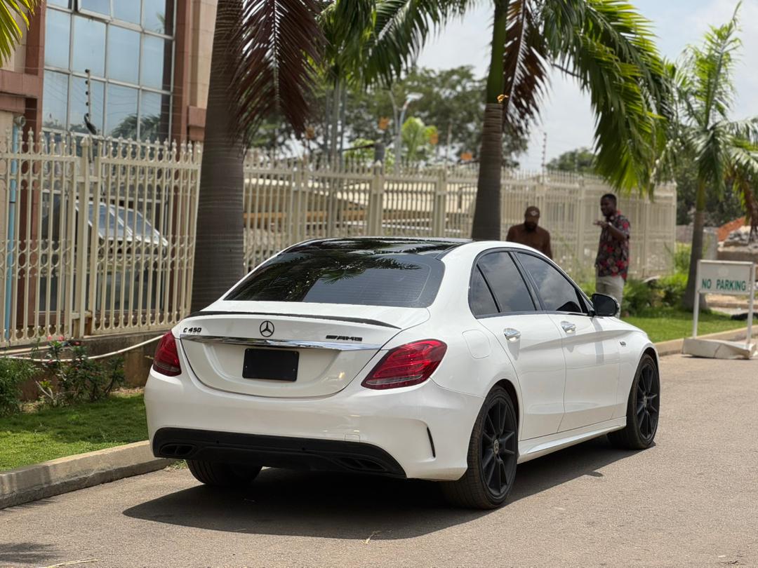 2016 Mercedes Benz C450 AMG 
Registered 
Duty ✅ 
Keyless 
Panoramic roof 
ABUJA 
Price: 30m
DM or call 09067505058
