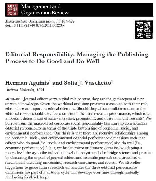 Herman Aguinis (@hermanaguinis) on Twitter photo My posts about the #FrancescoGino scandal at <a href="/HarvardHBS/">Harvard Business School</a> received more than 60,000 views
Today, let’s focus on the role of #journal #editors, the gatekeepers of knowledge, and their role in improving #research #transparency and #credibility:
1️⃣Ethical Tensions Demand My posts about the #FrancescoGino scandal at <a href="/HarvardHBS/">Harvard Business School</a> received more than 60,000 views
Today, let’s focus on the role of #journal #editors, the gatekeepers of knowledge, and their role in improving #research #transparency and #credibility:
1️⃣Ethical Tensions Demand