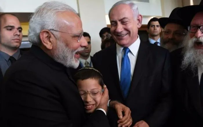 perlinaino's tweet photo. Breaking 🚨 

Benjamin Netanyahu call to Indian Prime Minister Narendra Modi and given thanks for support 

Thank You India ❤️🇮🇱🇮🇳
#IsraeliranWar https://t.co/RP6KEjbOND