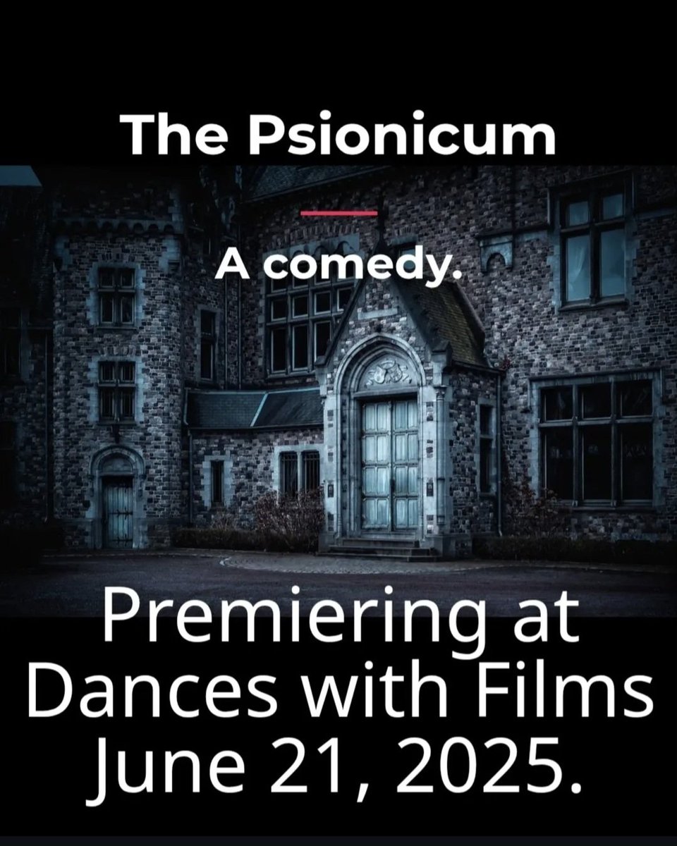 THIS SATURDAY‼️
PSIONICUM world premiere, June 21, 2025 <a href="/danceswithfilms/">Dances With Films</a> (TCL Chinese Theatre, Hollywood)

Get your tickets today!  danceswithfilms.com/the-psionicum/…

Writer/Dir: <a href="/RobertMoon/">Robert Moon</a> 

<a href="/dkwittrock/">Dylan Wittrock</a>