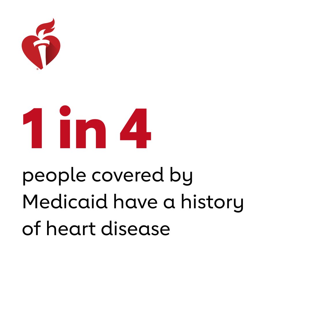 By 2050, 60% of adults in the U.S. are expected to have some form of cardiovascular disease. Federal cuts to nutrition and health care access threaten progress to reduce the burden of heart disease and stroke.

📢 Protect Medicaid and SNAP.  ⬇️
spr.ly/60164Mug4