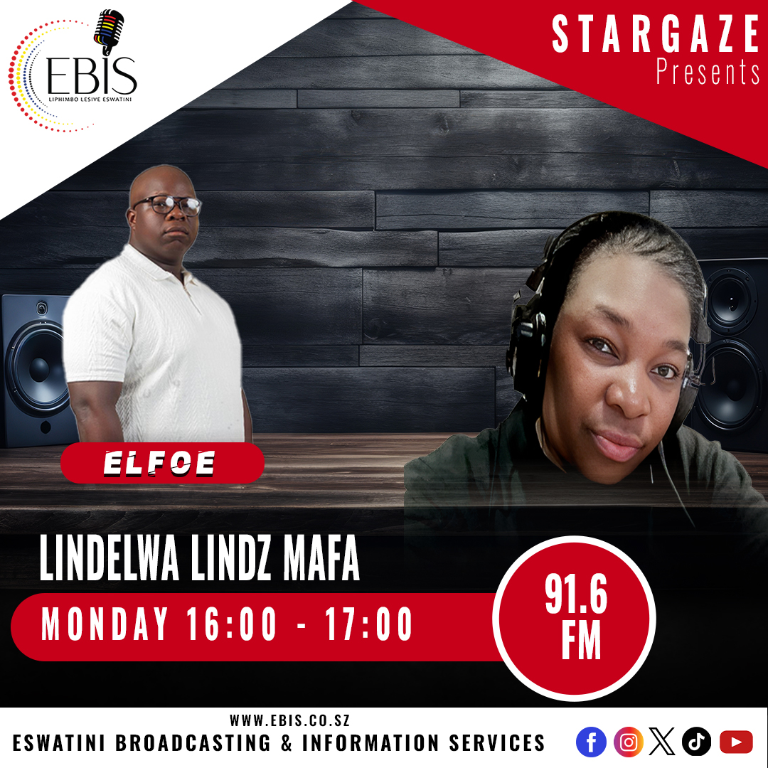 🌟 Catch Stargaze at 4PM on EBIS2FM! 🌟
Lindz Mafa sits down with Mangaliso #Elfoe Masilela on Stargaze for an inspiring conversation. 🎙️🔥
Tune In and join the vibe! 📻 #Stargaze #EBIS2FM