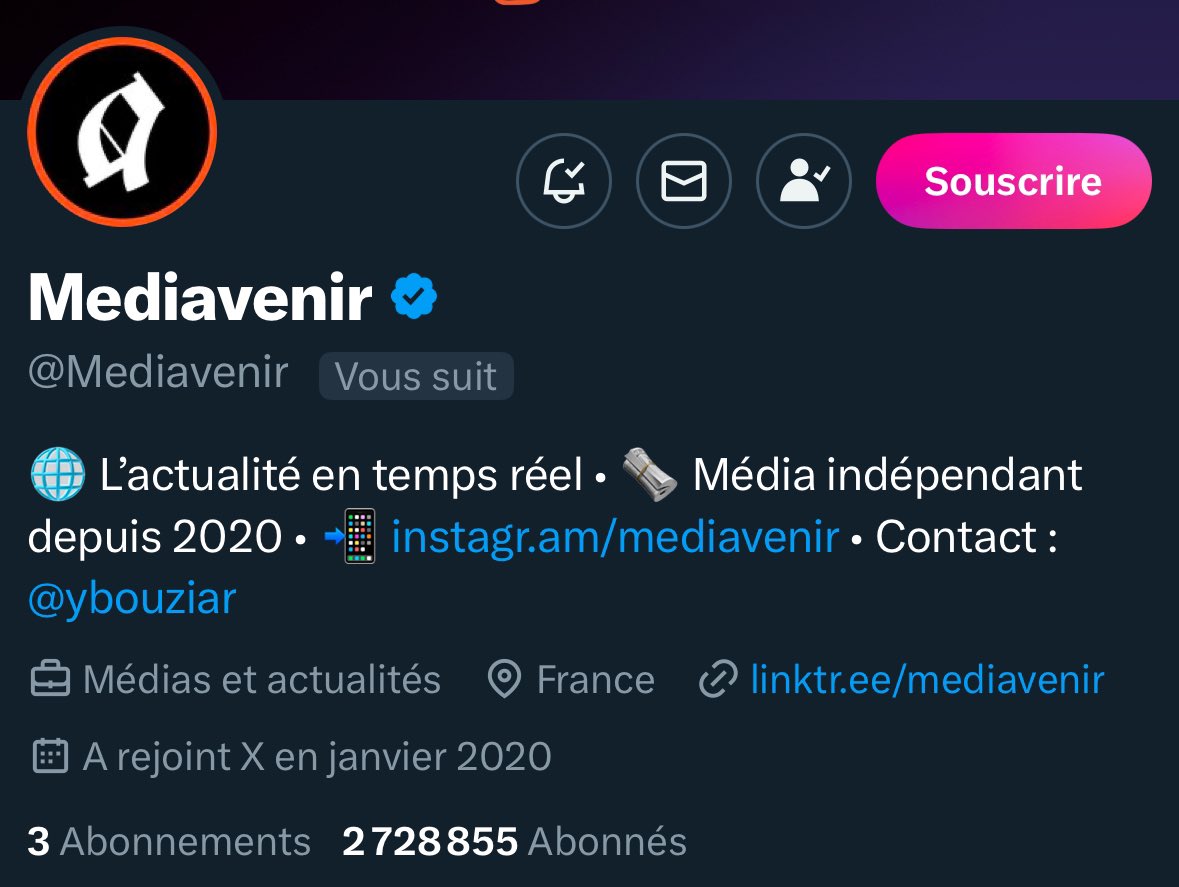 🌐🇫🇷 ALERTE INFO - Le média Mediavenir a été racheté par le stagiaire. (info Pediavenir)