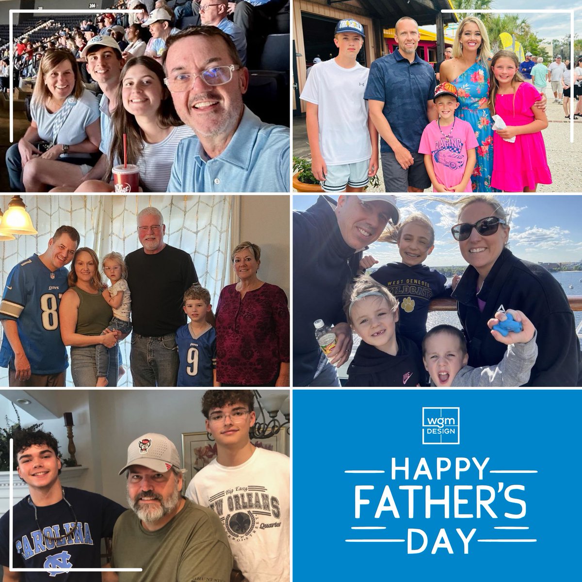 Happy Father’s Day to the awesome dads of WGM Design! We appreciate everything you do—at home and here at work!

#FathersDay #TeamWGM #WGMDesign #WorkLifeBalance #ArchitectureLife #DadsOfDesign #ThankYouDads