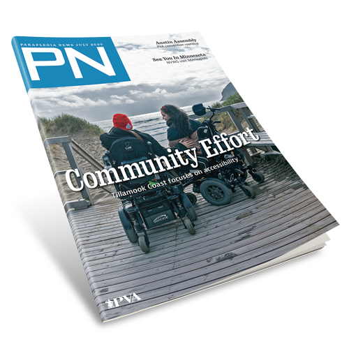 PNMagazine's tweet image. 📰 July issue of Paraplegia News is NOW AVAILABLE!
✅ PVA Convention Roundup ✅ 2025 NVWG Preview
✅ Community Accessibility Spotlight Subscribe today - pnonline.com/subscribe/
#PNO2025 #ParaplegiaNews #PVA #NVWG2025 #Accessibility