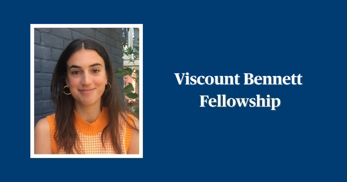 We are pleased to announce that the Canadian Bar Association's Fellowship Committee has selected Jeanne Mayrand-Thibert to receive the 2025-2026 Viscount Bennett Fellowship for her graduate legal studies. Read more about Jeanne and the Fellowship: bit.ly/3SSW4SC