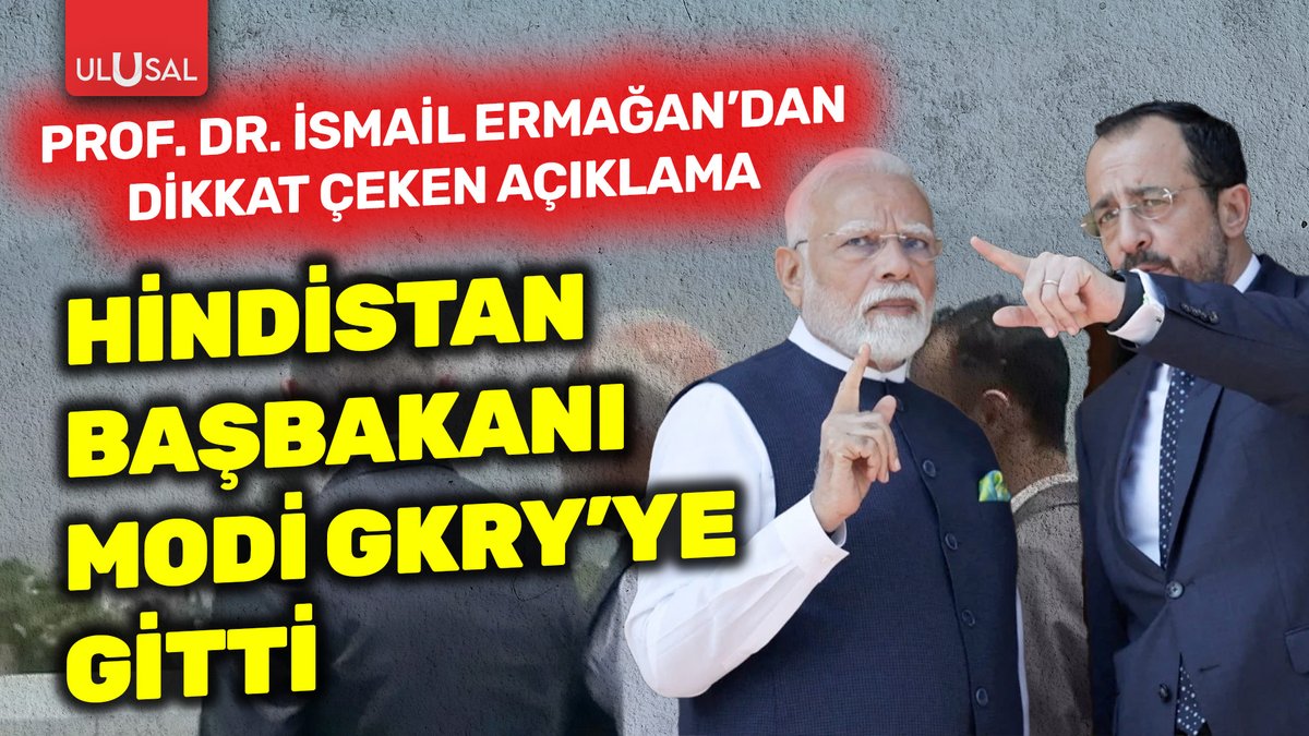 Ulusal Kanal (@ulusalkanal) on Twitter photo 💢Hindistan Başbakanı Modi, ŞİÖ kararına katılmadı GKRY'ye gitti!
▪️Prof. Dr. İsmail Ermağan'dan (<a href="/i_ermagan/">Prof. Dr. İsmail Ermağan</a>) dikkat çeken açıklama
🔴youtu.be/Cpc2g53D6Js 💢Hindistan Başbakanı Modi, ŞİÖ kararına katılmadı GKRY'ye gitti!
▪️Prof. Dr. İsmail Ermağan'dan (<a href="/i_ermagan/">Prof. Dr. İsmail Ermağan</a>) dikkat çeken açıklama
🔴youtu.be/Cpc2g53D6Js