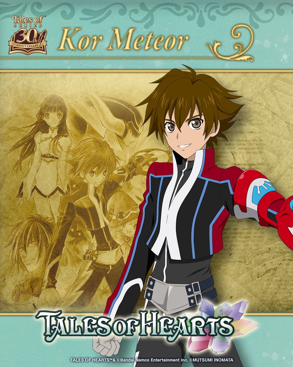 TalesofSeries's tweet image. A timeless tale, never fading over the years.

2008/8/7 | Tales of Vesperia

2008/12/18 | Tales of Hearts

2009/1/29 | Tales of the World: Radiant Mythology 2 (Japan only)

We thank you as we journey toward our 30th year…