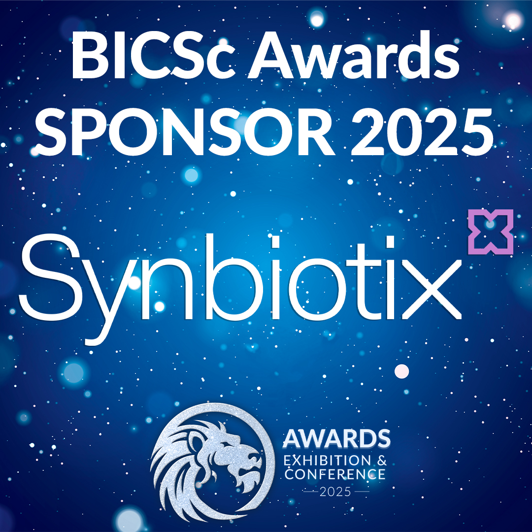 We are excited to share that <a href="/Synbiotix/">Synbiotix Solutions</a> is sponsoring the BICSc Awards 2025! Their invaluable support helps ensure the success of this prestigious event, and we look forward to celebrating industry excellence.
Sponsor and join the celebration: bics.org.uk/sponsor/