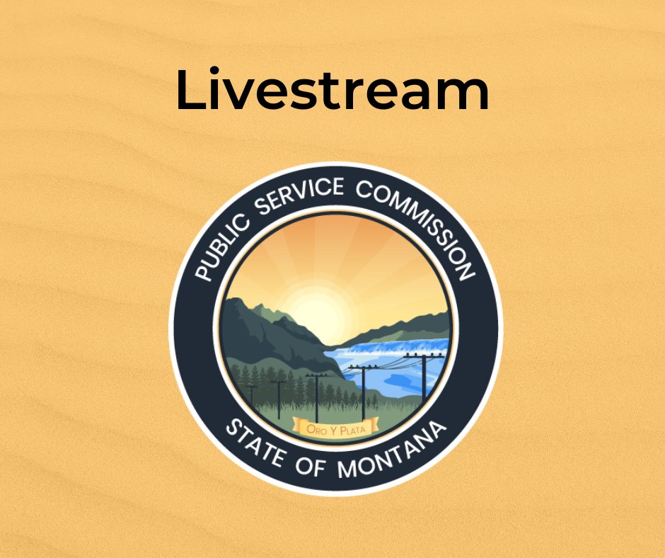 The Hearing for Docket 2024.05.053 NorthWestern Energy Rate Case, will continue today with the comment period beginning at 8:00am in the PSC Bollinger Room. This hearing will continue day-to-day as necessary. Link to livestream here: bit.ly/3mpKq4z
#mtpol #mtnews