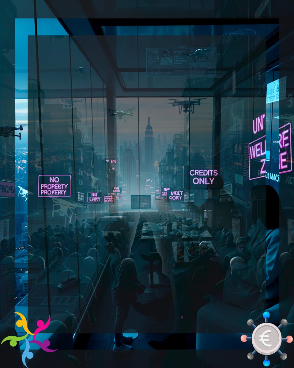 AxialArt08's tweet photo. Goal 1 – No Poverty (Agenda 2030)
🔻 Reality: Social credit control.
You will own nothing and be happy — but only if you obey.
No freedom, no property. Just rations, surveillance, and submission.

🧠 The elites watch from above.
#Agenda2030 #NoPoverty #DigitalSlavery #SocialCredit #YouWillOwnNothing #AxialArt #DystopianFuture