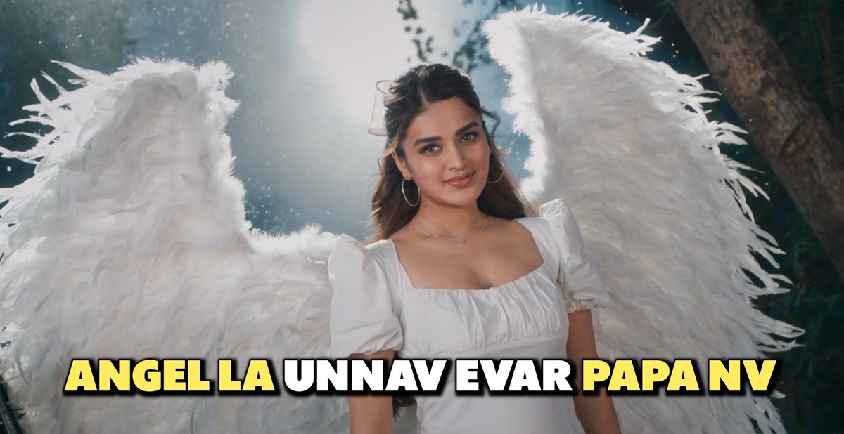 Twitter lo angel la anipinche ammai ni  mention cheyandi 😸

(andaru nanne tag cheyali ra cheptuna 🐒)