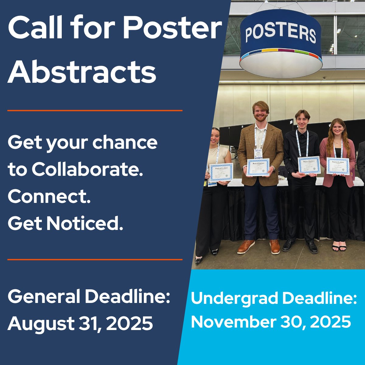 📣 Calling All Researchers &amp; Students! 
Share your research at Pittcon! 
Submit your Poster Abstract by Aug 31, 2025. 
🎓 Undergrad Deadline: Nov 30, 2025. 
➡ Collaborate. Connect. Get noticed. 
👉Submit here: pittcon.org/conference/cal…

#Pittcon2026 #SanAntonio #CallForAbstracts